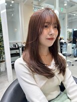 ロンド パルティール 大宮(Lond partir)&nbsp;前髪カタログアンブレラカラーこなれミディウェーブパーマ大宮