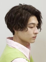 オーシャントーキョー(OCEAN TOKYO) メンズパーマツイスパ波巻きスパイラルマッシュセンターパート