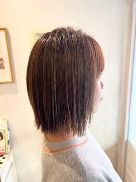 キャメル ヘアーデザイン(Camel hairdesign) 立体感×抜け感カラー20代30代大人可愛い ハニボブくびれヘア