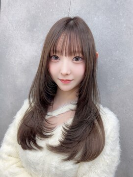 クム(kumu) 【kumu】韓国風レイヤー/髪質改善カラー/小顔前髪/栄/名古屋