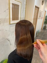 ジーナ 船橋(Zina)&nbsp;髪質改善＊ロングレイヤーグレーベージュ＊美髪【Zina船橋】