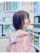 ハルキミナトジャパン 神戸(HARUKI MINATO japan)&nbsp;外ハネボブ 20代30代40代ヘア 小顔 神戸ボブ 三ノ宮