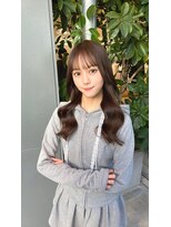 ユーフォリア 渋谷グランデ(Euphoria SHIBUYA GRANDE) オリーブカラー オリーブグレージュ ブリーチなしWカラーYUKI