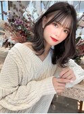 ショート ボブ インナーカラー 韓国風5611