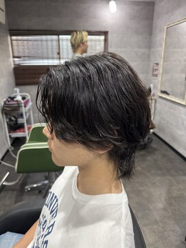 ミオ(Mio) 滋賀/南草津/メンズ美容室/波巻きツイストスパイラルパーマ