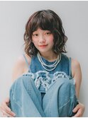 【Un ami】くしゃっとお洒落ボブパーマ