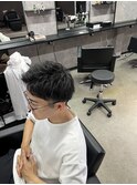 ツーブロックショート