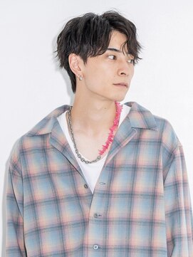 メンズ ソース 茶屋町(MEN'S SOURCE) ラフウェーブショート/メンズ