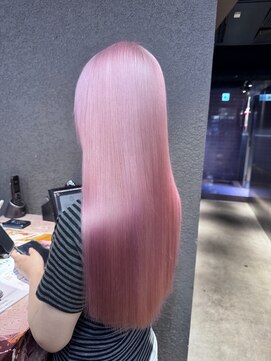 ペレ 栄店(PELE) ホワイトグレージュ/デジタルパーマ/チェリーブラウン/栄