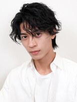 ラフィス ヘアー バース たまプラーザ店(La fith hair Bath)&nbsp;【La fith】メンズカット×シャドウパーマ×センターパート