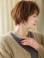 カバーヘア ブリス 北浦和(COVER HAIR bliss) アプリコットオレンジこなれ色っぽショートTd1北浦和30代40代