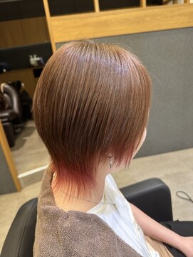 アクア 白石店(AQUA) ショート×インナーカラー