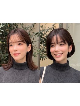 大人女性の髪質を知り尽くしたオーナー女性美容師のじっくりマンツーマン◎30代・40代からのレイヤーカット