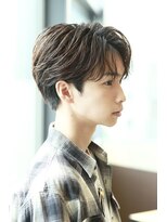 リップスヘアー 銀座(LIPPS hair) メンズシースルーセンターパート