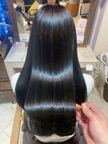 ヘアリゾート粋 ティガ 池袋店(tiga)&nbsp;艶髪/ロング/ストレート/髪質改善/ブラック