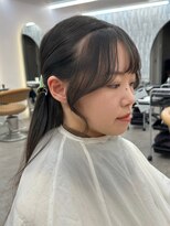 ロンド ブランシュ 錦糸町北口(Lond blanche)&nbsp;★レイヤーカット/艶髪スタイル/韓国レイヤー/グレージュ/錦糸町