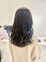 ジュベ(juve.)&nbsp;大分ミディアムロング顔まわりレイヤーカット髪質改善カラー