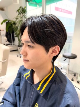 ノラ ウメダ(NORA UMEDA) 韓国ヘア 毛流れセンターパート・毛流れマッシュ