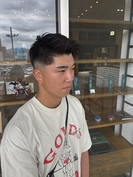 ノート ヘアーサロン(NOTE HAIR SALON) アップバングフェード