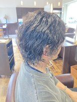 ファム 十日市店(femme) センターパートウルフパーマ
