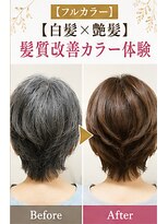 リアン(Lien) 【フルカラー】【白髪×艶髪】髪質改善カラー体験