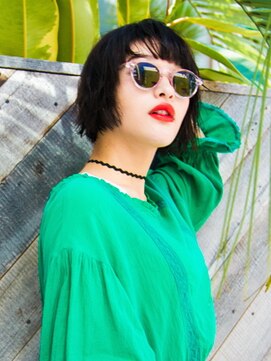 リリアン 青山(relian) かっこよさと可愛さを兼ね備えたヌーディーボブ★