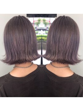 ヘアアンドビューティー クローバー(Hair&Beauty Clover) purple gray/ニュアンスカラー/ホワイトラベンダー