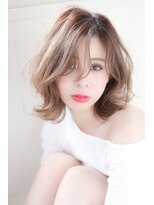 ヘアメーク ヴォリオ(hair make Voglio) くせ毛を生かしたセミディスタイル