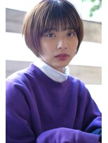 ヘアーアンドメイク シーク 八王子(HAIR&MAKE SeeK) マッシュ シースルーバング