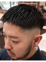 アクセプトザワールドバーバー(Accept the world barber)&nbsp;crop(クロップ)×skinfade