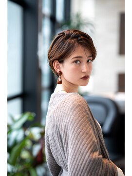 オースティン 門前仲町(AUSTIN) AUSTIN☆外ハネボブアッシュブラウンネオウルフツイストパーマ