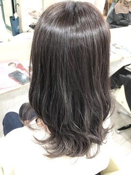 ヘアースタジオ ゼン(hair studio Zen) パープルカラー