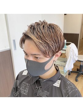 ルシード スタイル レクラ 栄生店(L'UCIDO STYLE L'eclat) アレンジ自在のマッシュショート　[ツーブロックマッシュ]