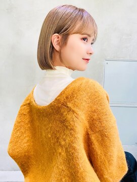 テイラー(Taylor) 【Taylor 大宮】ハイトーンボブ×耳かけ