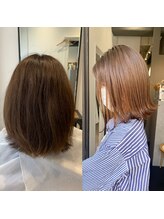 お客様スタイル〈before　after〉