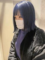 ヴィークス ヘア(vicus hair) 〈 AKIE 〉navy blue 