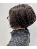 大人の前下がりボブ♪