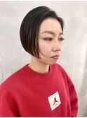 前下がりショートボブ