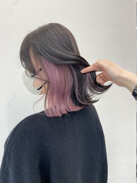 アライブ キチジョウジ(ALIVE Kichijoji) ALIVE Kichijoji /　インナーカラー×ラベンダーピンク