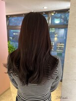 ジル アンク(Jill ankh)&nbsp;《Jillankh姫路駅前》ラベンダーブラウン　暖色系　顔周りカット