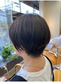 [オージュアサロン/恵比寿]ひし形丸みボブ