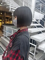 アソビ 表参道(ASOBI) パツっとボブ 前下がり 裾カラー