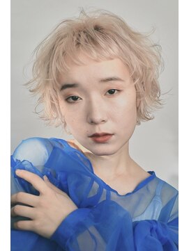 エンクス(enx) ハイトーンショートウルフ