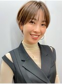 ボブ/インナーカラー/縮毛矯正髪質改善/ショートボブ/白髪ぼかし