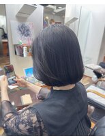 エムタニグチギンザ(M.TANIGUCHI GINZA)&nbsp;【ショートボブ】丸みボブ/コンパクトボブ/ショート/黒髪ボブ