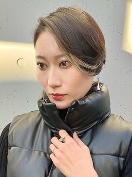 マックス フォー ヘアー(MAX FOR HAIR) 【デザインカラー】綺麗なショートヘア×顔周りハイライト◎