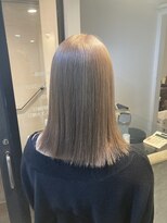 ラフ 難波店(LAFF) #黒髪#ボブルフ#ネビージュ#小顔#ワンレン