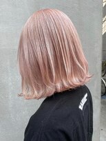 アフターニュース 新潟(afternews)&nbsp;ピンクベージュ/ダブルカラー/ケアブリーチ/髪質改善/駅南