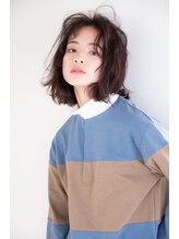 メゾンブラン アヴェダ(Maison Blanc AVEDA) ぶつ切りボブ☆