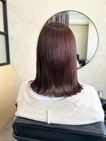 マイルームギンザ 銀座店(my room GINZA)&nbsp;チェリーブラウン/ぱつっと外ハネ/銀座/東銀座/新橋